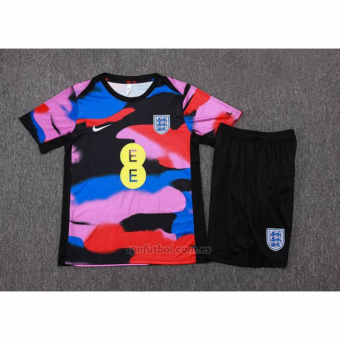 Chandal del Inglaterra Manga Corta 2025-2026 Multicolor - Pantalon Corto
